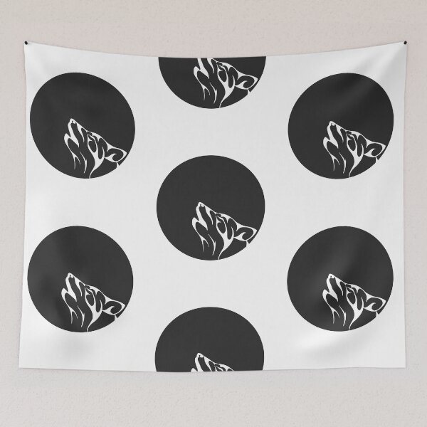 Item preview, Wolf Howling At The Moon designed and sold by ByTekk.