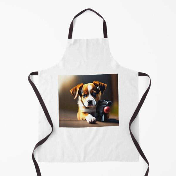 Item preview, Cute Dog With A Gun designed and sold by Deadlyhal.