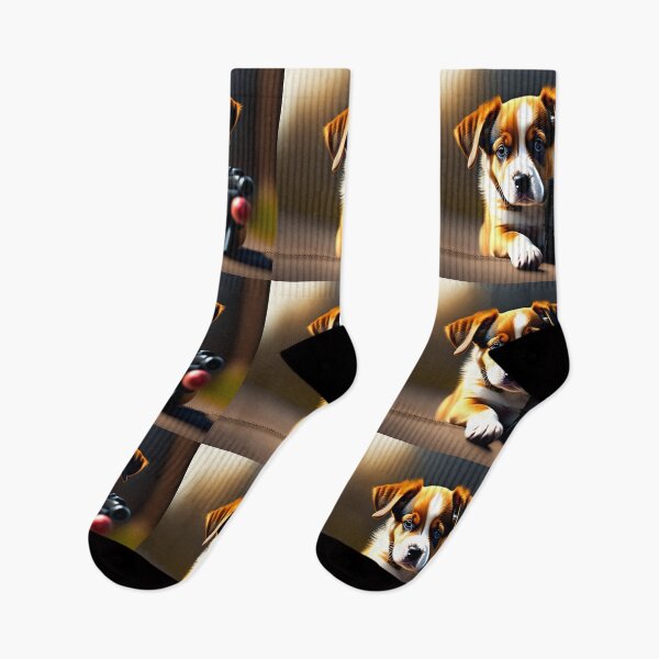 Item preview, Cute Dog With A Gun designed and sold by Deadlyhal.