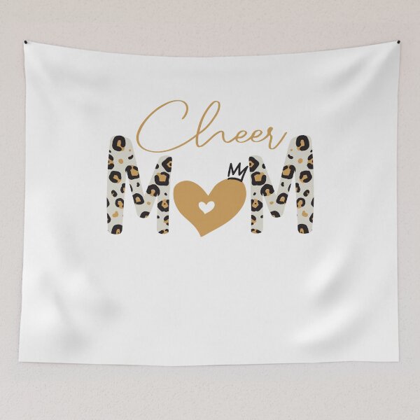 Item preview, Cheer Mom Leopard Messy Bun Cheerleader Bleached Mother's Day designed and sold by EasilyShop.