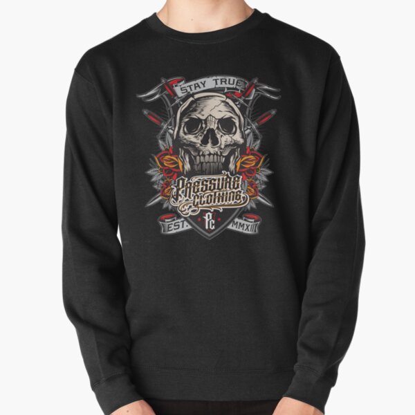 Stay True - Skull - Pressure Clothing Pullover