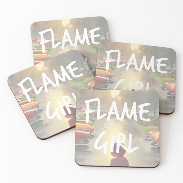 Item preview, flame girl. designed and sold by Bethan Rose Studio.