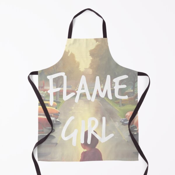 Item preview, flame girl. designed and sold by Bethan Rose Studio.