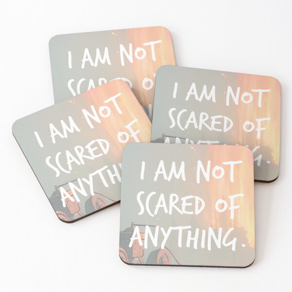Item preview, i am not scared of anything. designed and sold by Bethan Rose Studio.