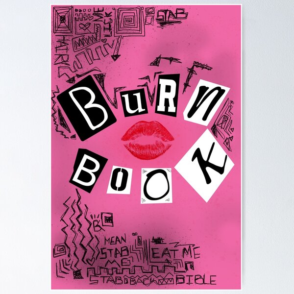 Mean Girls Burn Book Lipstick PopSockets Standard PopGrip