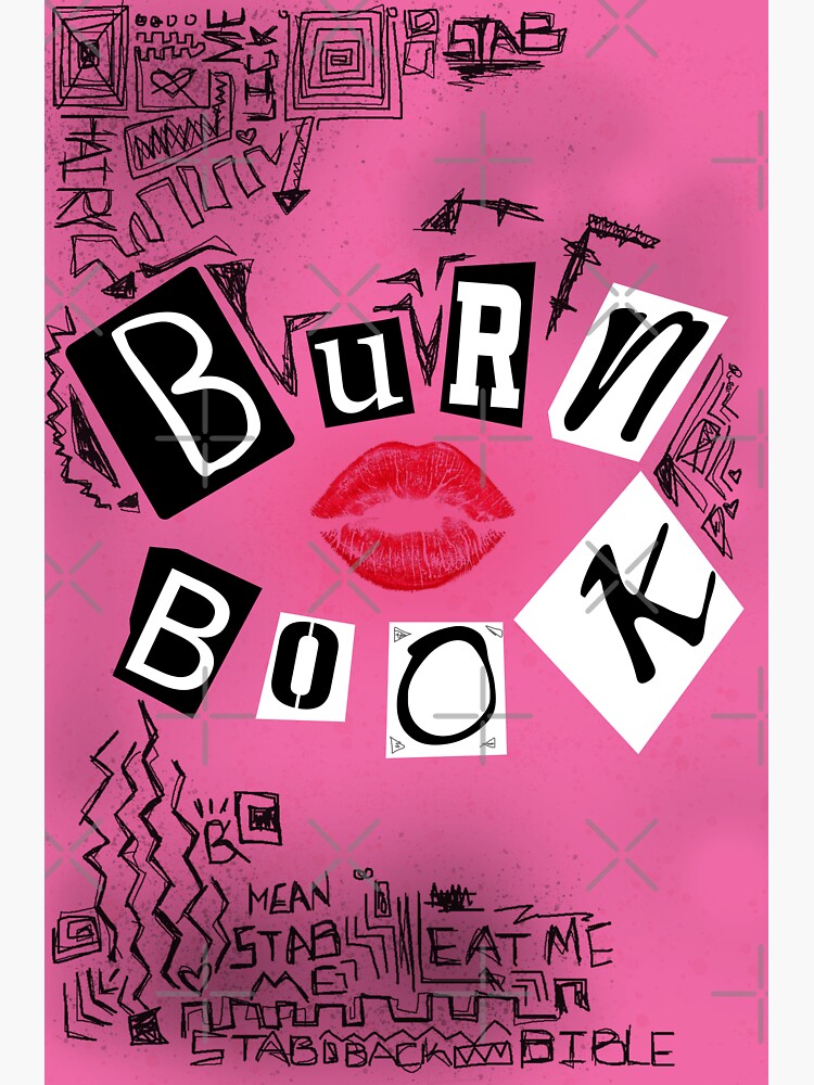 Burn book Sticker by yflres