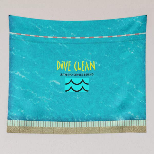 Item preview, Dive Clean No Ripples designed and sold by teepossible.