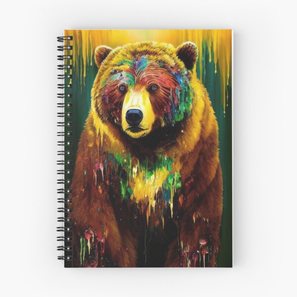 Item preview, The Mighty Grizzly: A Striking Wild Bear Portrait  designed and sold by gabpod.
