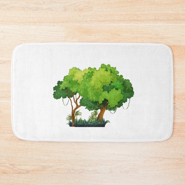 Item preview, Free big tree isolated cartoon designed and sold by Domrachid.
