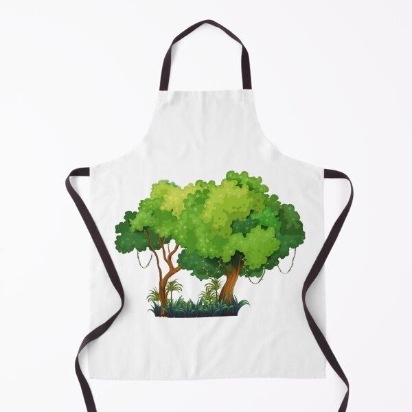 Item preview, Free big tree isolated cartoon designed and sold by Domrachid.