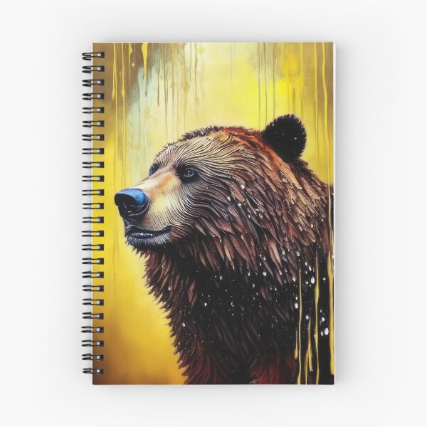 Item preview, The Mighty Grizzly: A Striking Wild Bear Portrait  designed and sold by gabpod.
