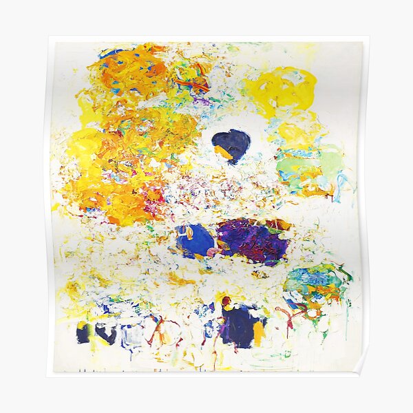 Joan Mitchell blueberry Poster