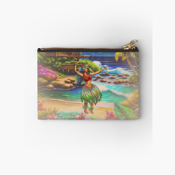 Item preview, Hawaiian Hula Dance On The Beach designed and sold by sunnthreads.