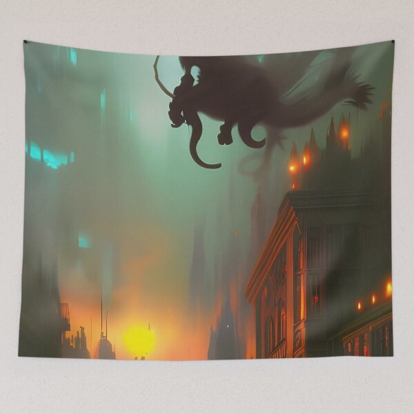Item preview, Eldritch Horror Descends Upon the City designed and sold by MssTick.