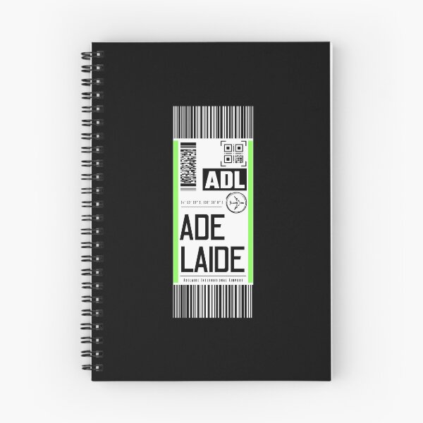 Item preview, ADELAIDE ADL classique luggage tag airport stickers designed and sold by LeddsoDello.