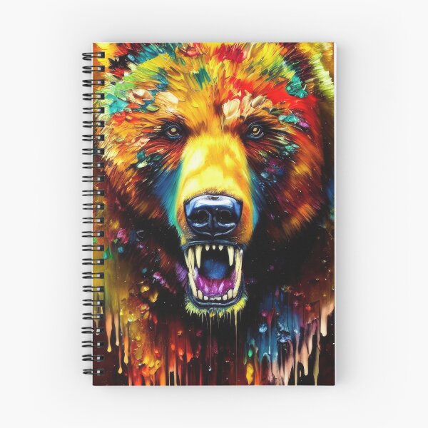 Item preview, The Mighty Grizzly: A Striking Wild Bear Portrait  designed and sold by gabpod.