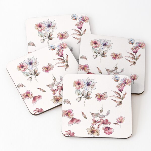 Item preview, Flowers pastel watercolor   designed and sold by EDpresents.