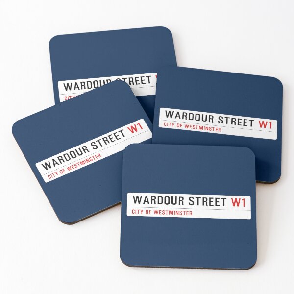 Item preview, Wardour Street sign Classic Retro Jam mod designed and sold by ModSupporters.