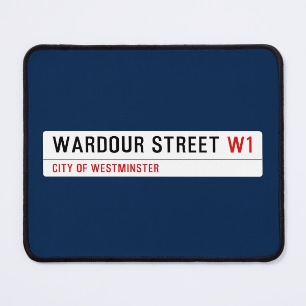 Item preview, Wardour Street sign Classic Retro Jam mod designed and sold by ModSupporters.