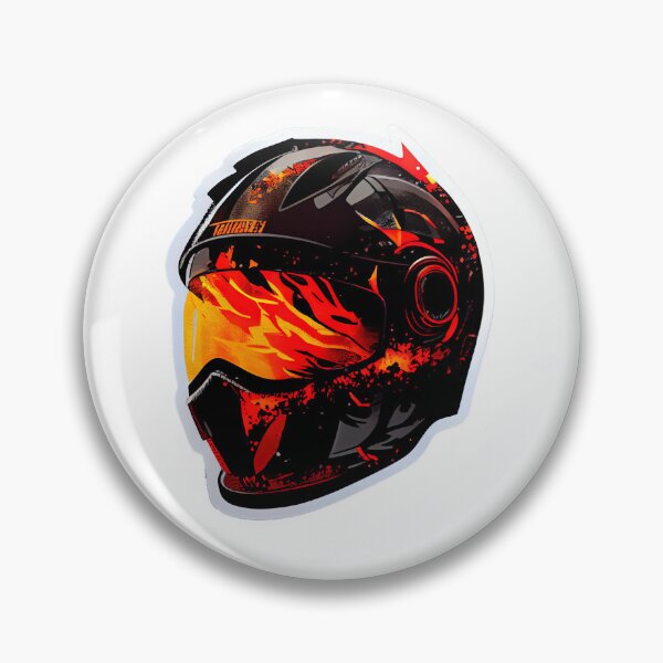 Item preview, Fire Amazing Helmet designed and sold by MrBadDream.
