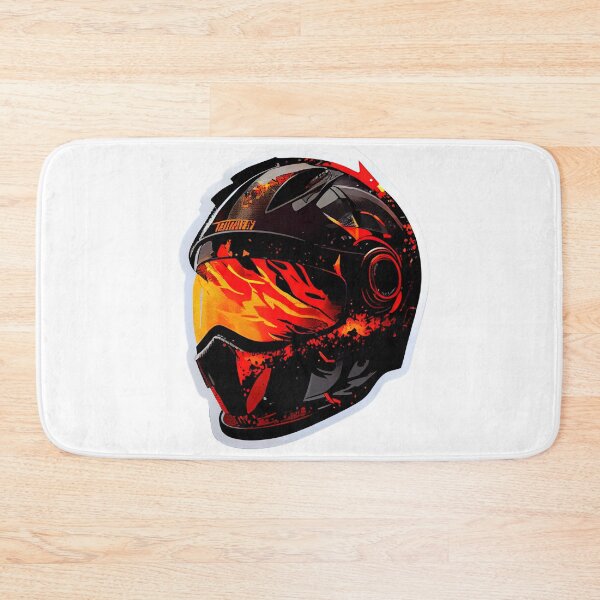 Item preview, Fire Amazing Helmet designed and sold by MrBadDream.