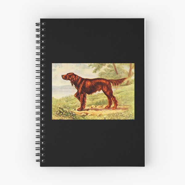 Item preview, Vintage Irish Setter Painting 1914 designed and sold by w-world-life-co.