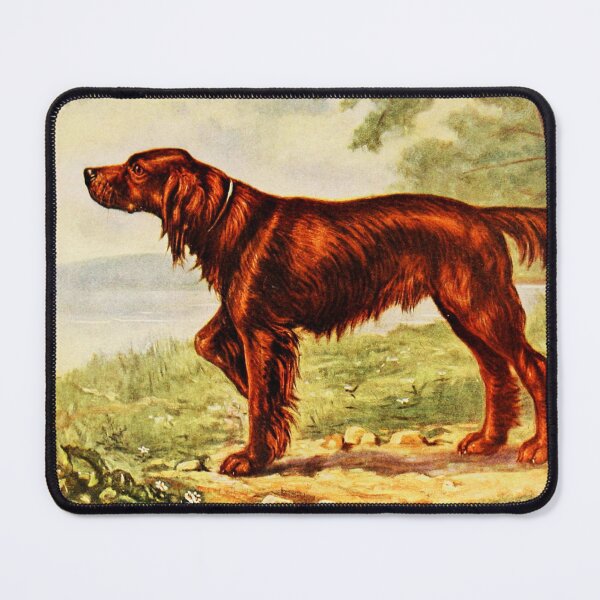 Item preview, Vintage Irish Setter Painting 1914 designed and sold by w-world-life-co.
