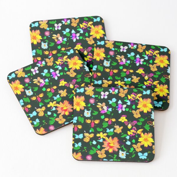 Item preview, Butterflies, bees and flowers designed and sold by EasyOnTheEyePic.