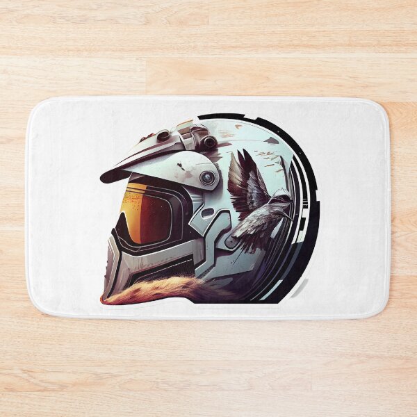 Item preview, Cool Dirt Bike Helmet designed and sold by MrBadDream.