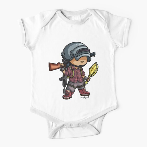 PUBG - Style Chibi Body manches courtes