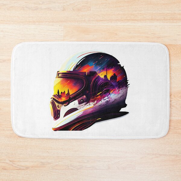 Item preview, Colorful Cyberpunk Helmet designed and sold by MrBadDream.
