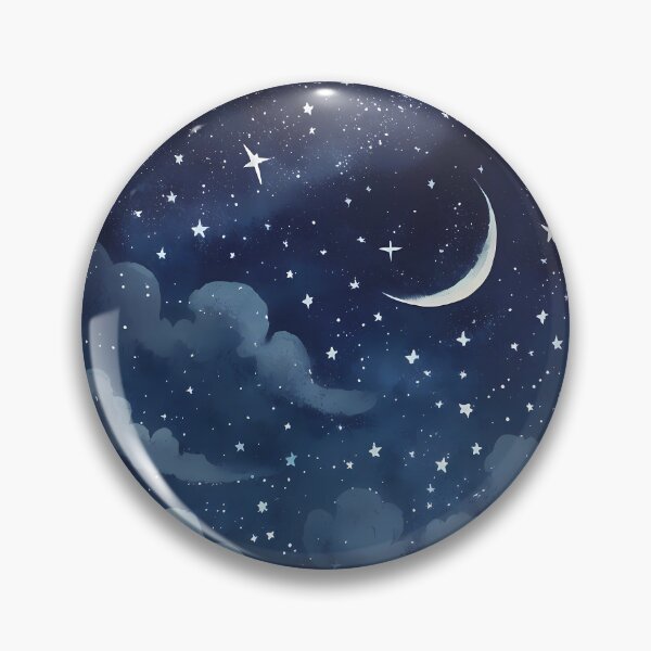 Item preview, Blue Starry Night Sky designed and sold by TheLovelyWild.