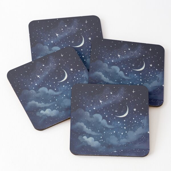Item preview, Blue Starry Night Sky designed and sold by TheLovelyWild.