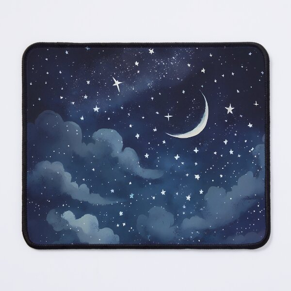 Item preview, Blue Starry Night Sky designed and sold by TheLovelyWild.