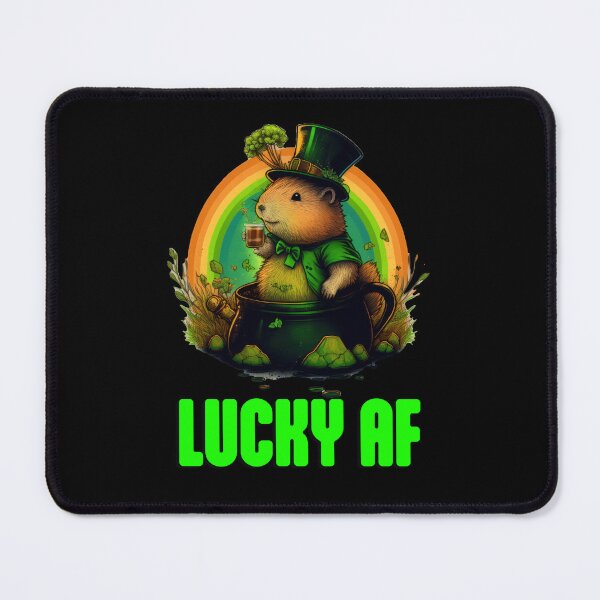 Item preview, Lucky AF Capybara designed and sold by Animally-Ai.