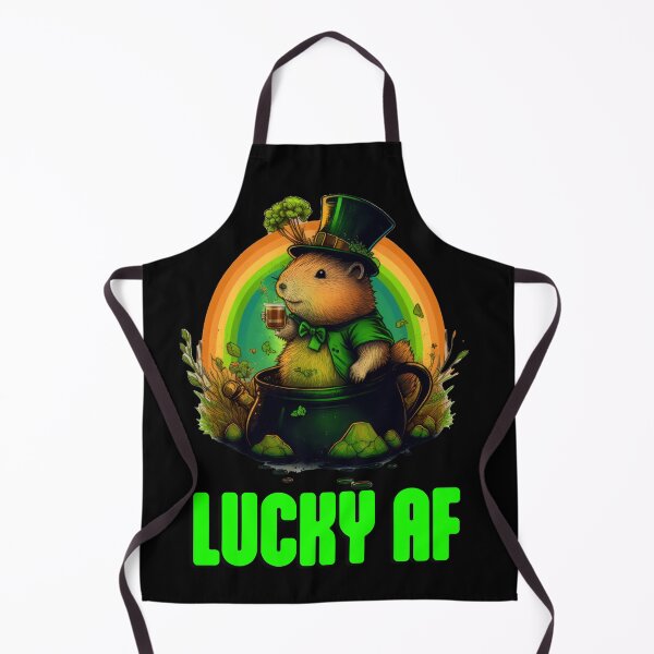 Item preview, Lucky AF Capybara designed and sold by Animally-Ai.