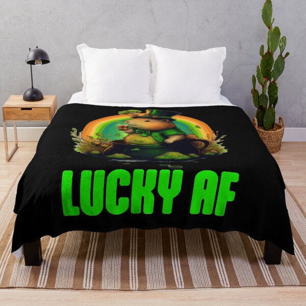 Item preview, Lucky AF Capybara designed and sold by Animally-Ai.