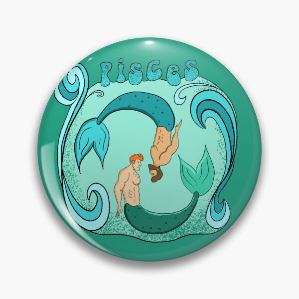 Artikelvorschau, Fische Astrologie Horoskop Gay Mermen Fish entworfen und verkauft von AtomicBuck.