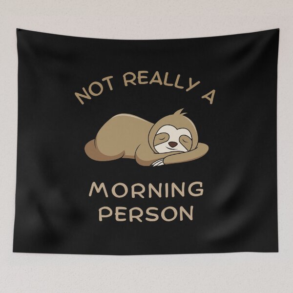 Item preview, Not Really a Morning Person? Express Yourself with this  designed and sold by SimpliText.