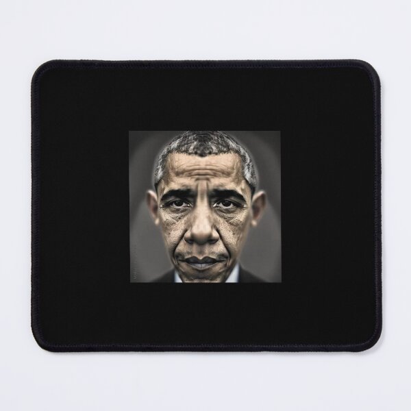 Item preview, Barack Obama (colour portrait) designed and sold by UglyAIArtwork.