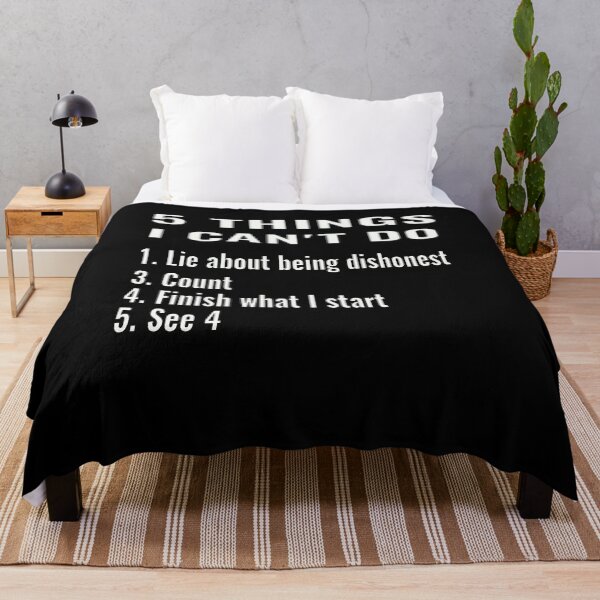 Item preview, 5 things I can't do designed and sold by CottagePop.