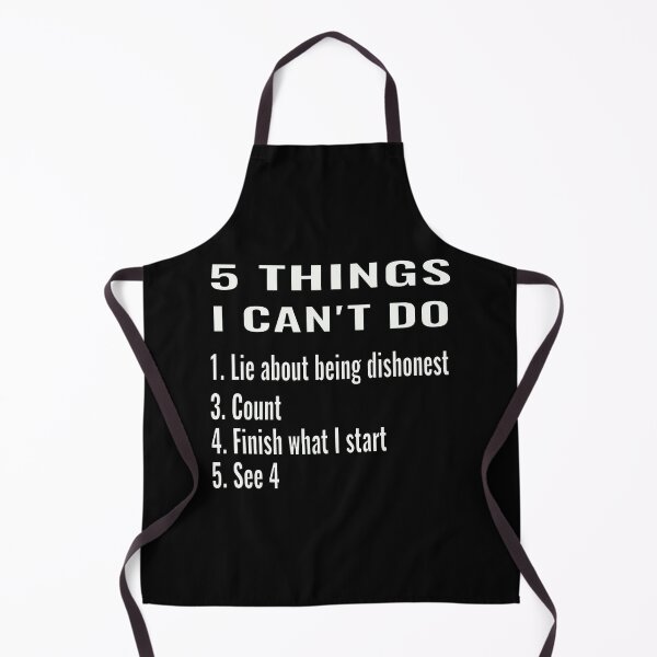Item preview, 5 things I can't do designed and sold by CottagePop.