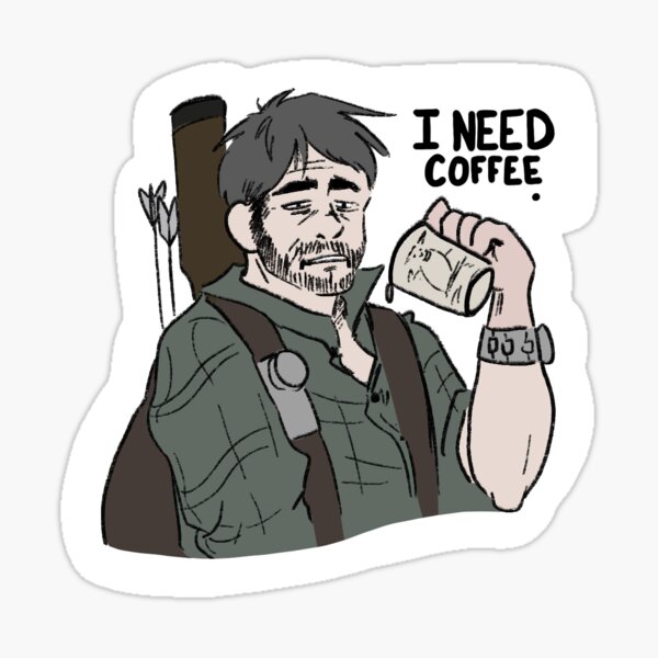 The Last of Us — Ellie & Joel Sticker for Sale by milkuvvay