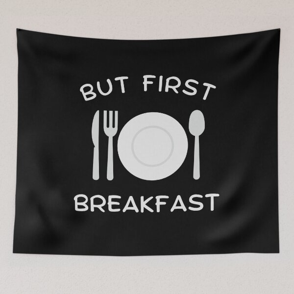 Item preview, Start Your Day Right: But First Breakfast designed and sold by SimpliText.