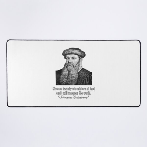Item preview, Johannes Gutenberg designed and sold by amine163.