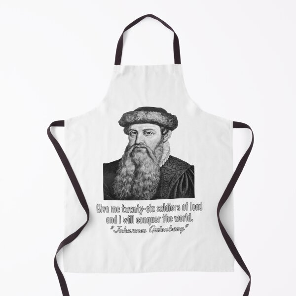 Item preview, Johannes Gutenberg designed and sold by amine163.