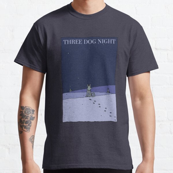 Dollar Dog Night - Unisex T-Shirt / Light Blue / S