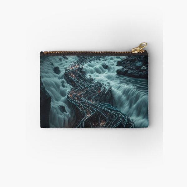 Item preview, Electric current cables running through a river designed and sold by RK - Shop.