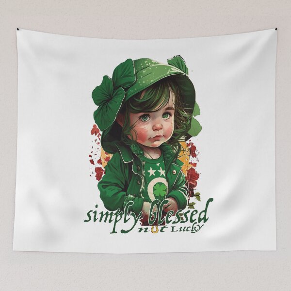 Item preview, Not Lucky Simply Blessed/ shamrock shenanigans coordinator designed and sold by lacasanostra.