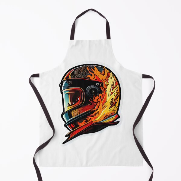 Item preview, Red Fire Danger Helmet designed and sold by MrBadDream.